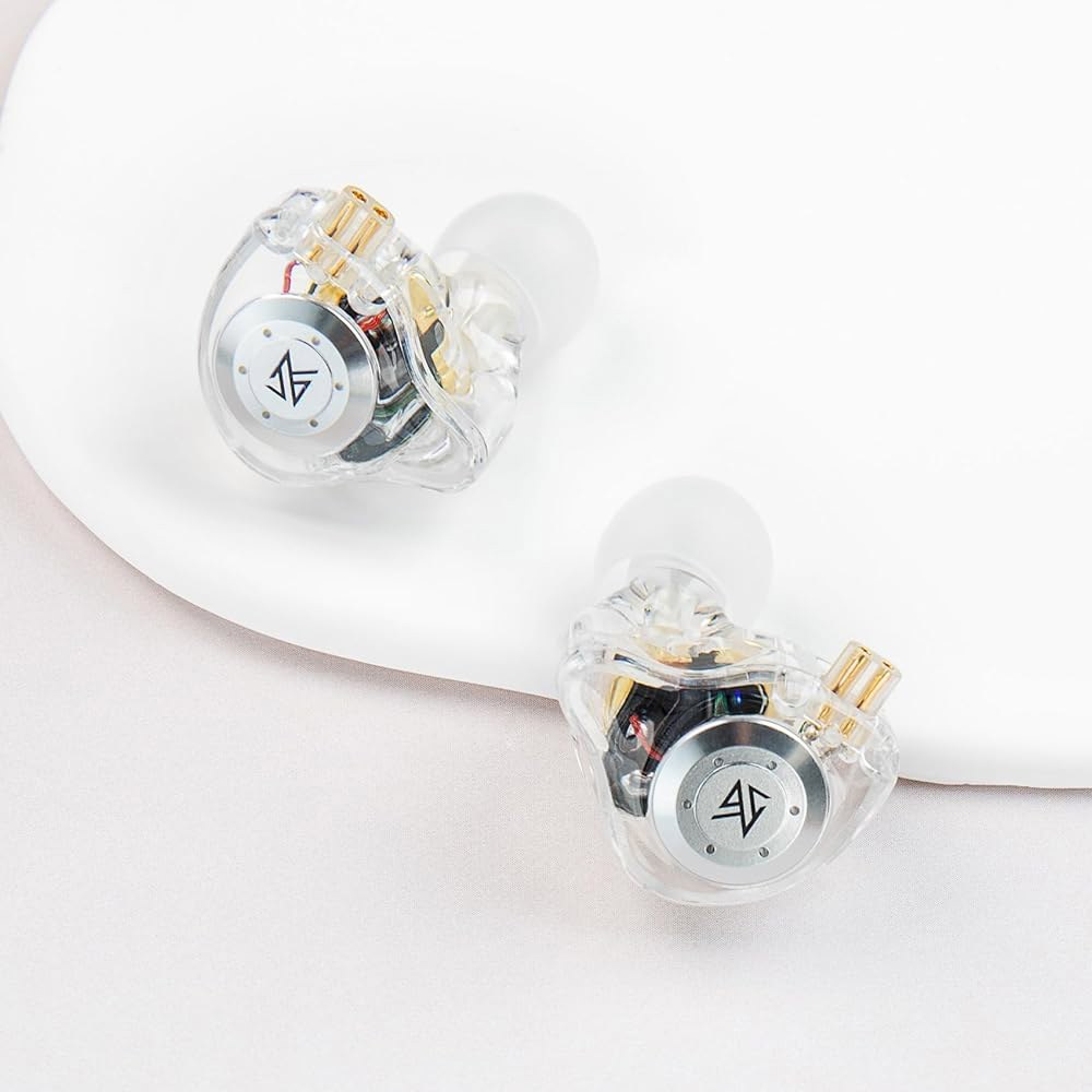 KZ EDX Pro 이어 모니터 헤드폰 IEM 이어폰 듀얼 DD HiFi 스테레오 사운드 스테이지 유선 노이즈 캔슬링 게이밍 이어버드 가수 오디오필즈 Cyan no Mic - 상세 이미지 2
