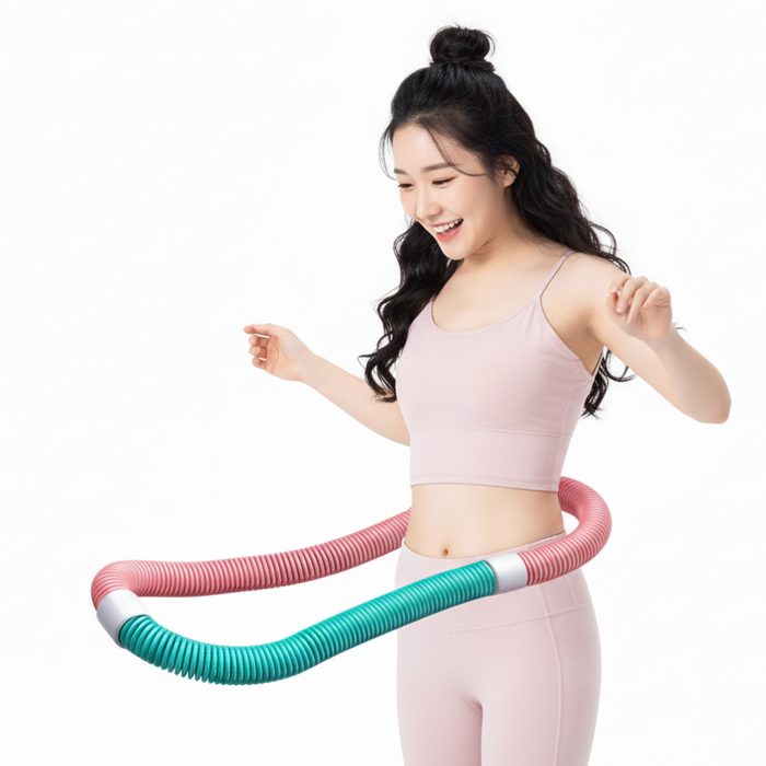 뱃살순삭 필수템 스프링 훌라후프 - 상세 이미지 2