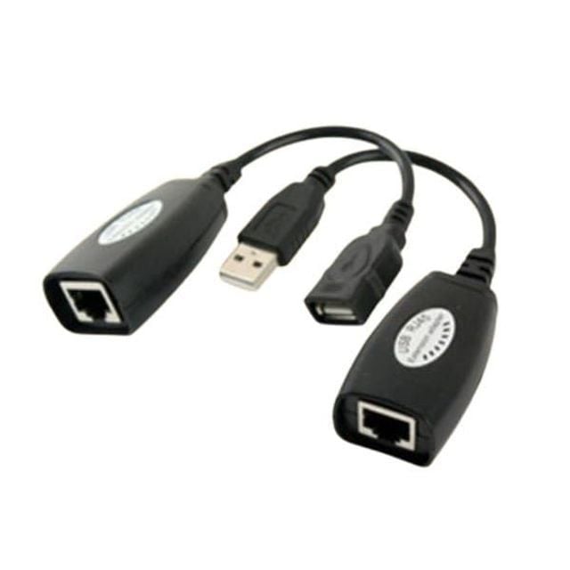 안전한 Coms USB 1.1 UTP 랜 케이블 연장선 증폭기 리피터 RJ45 45m - 상품 이미지