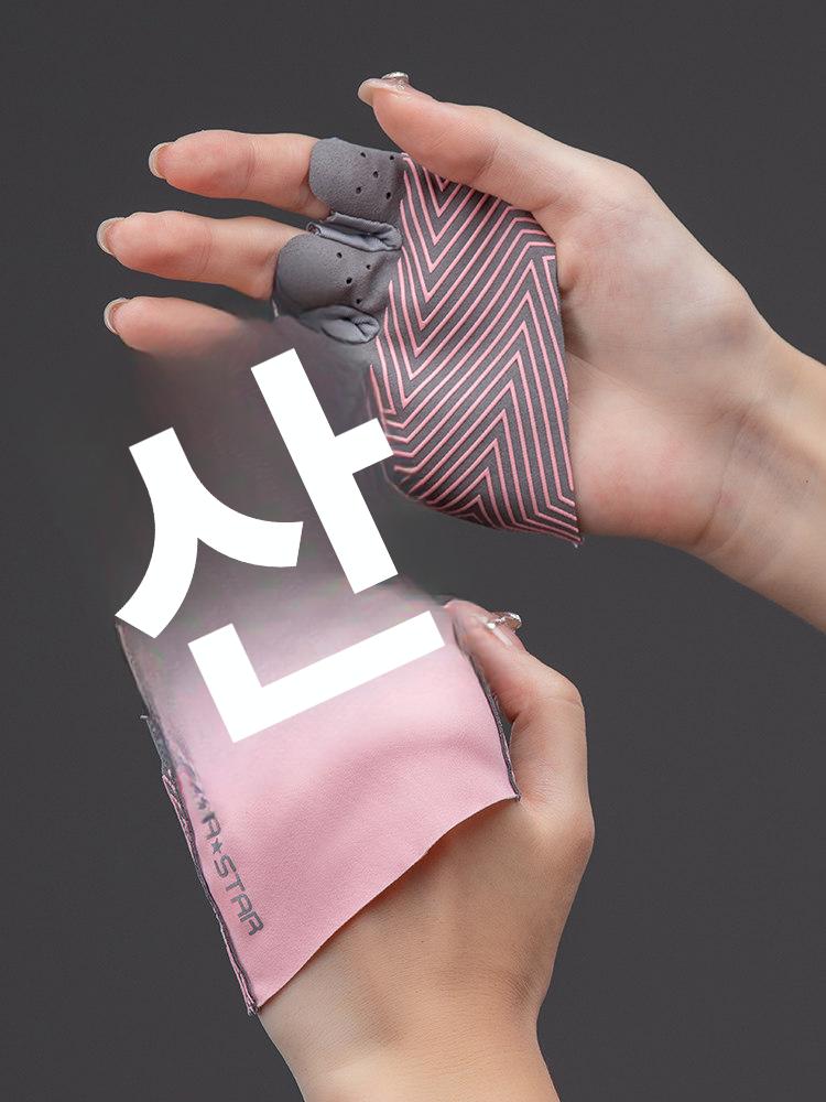 장갑 미끄럼방지 그립 요가 덤벨 훈련용 손바닥 크로스핏  - 상세 이미지 5