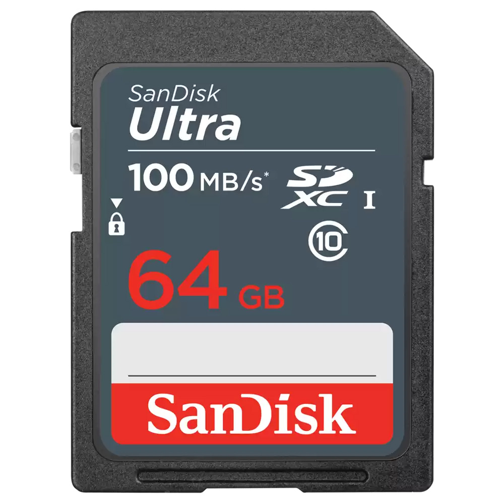빠른 샌디스크 울트라 SD카드 디카 카메라 메모리카드 DUNR 64GB - 상품 이미지