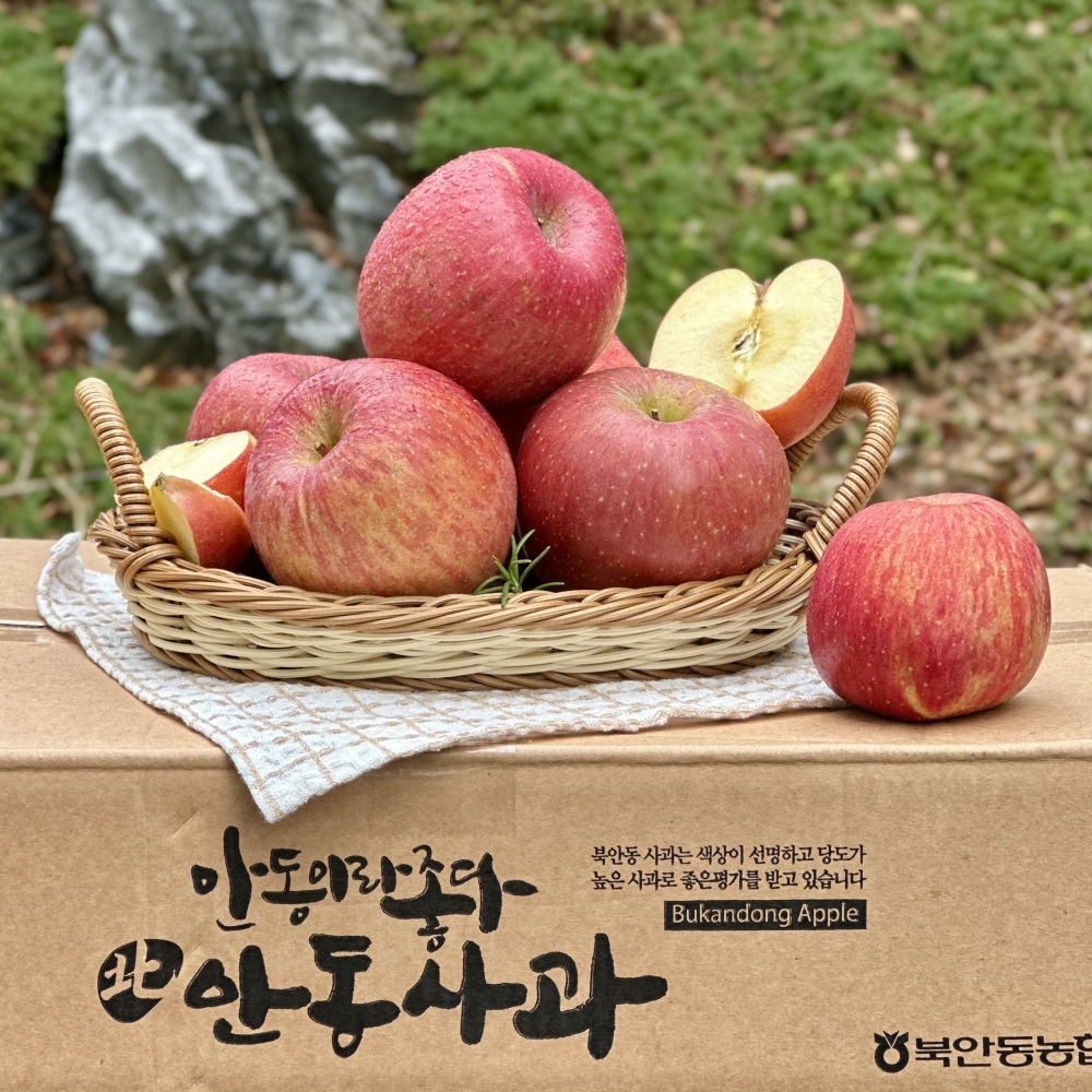 북안동농협 부사사과 최상품위 특품 품질보장 비파괴당도선별 3kg~3.5kg 이미지 6
