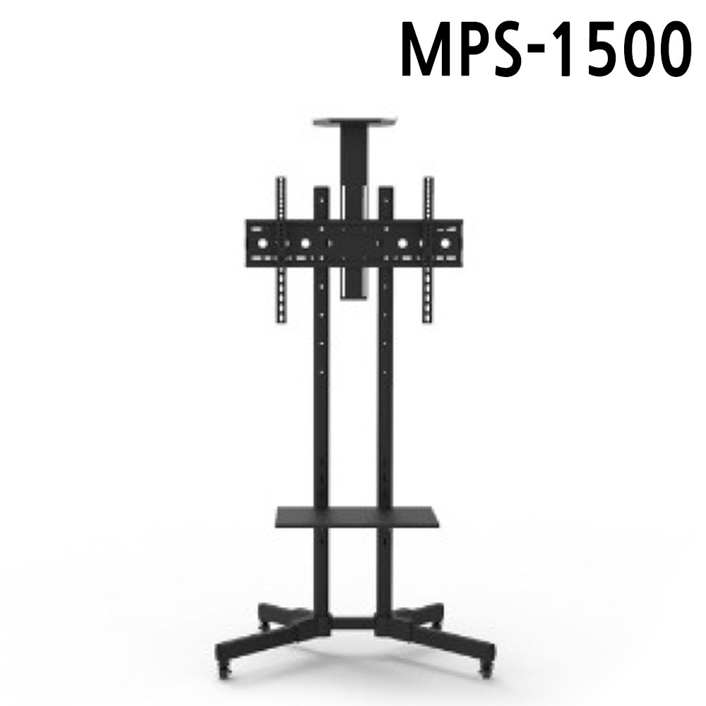 튼튼한 마운트피아 이동형 스탠드 거치대 티비 받침대 브라켓 MPS-1500 42-65인치 - 상품 이미지