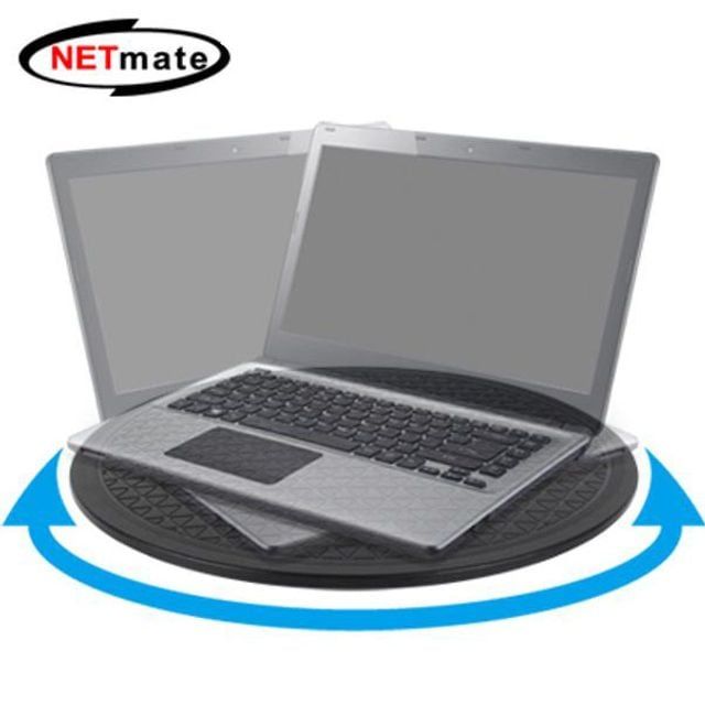 튼튼한 NETmate 다용도 360도 회전 노트북 받침대 스탠드 NMA-LM62 405mm - 상품 이미지