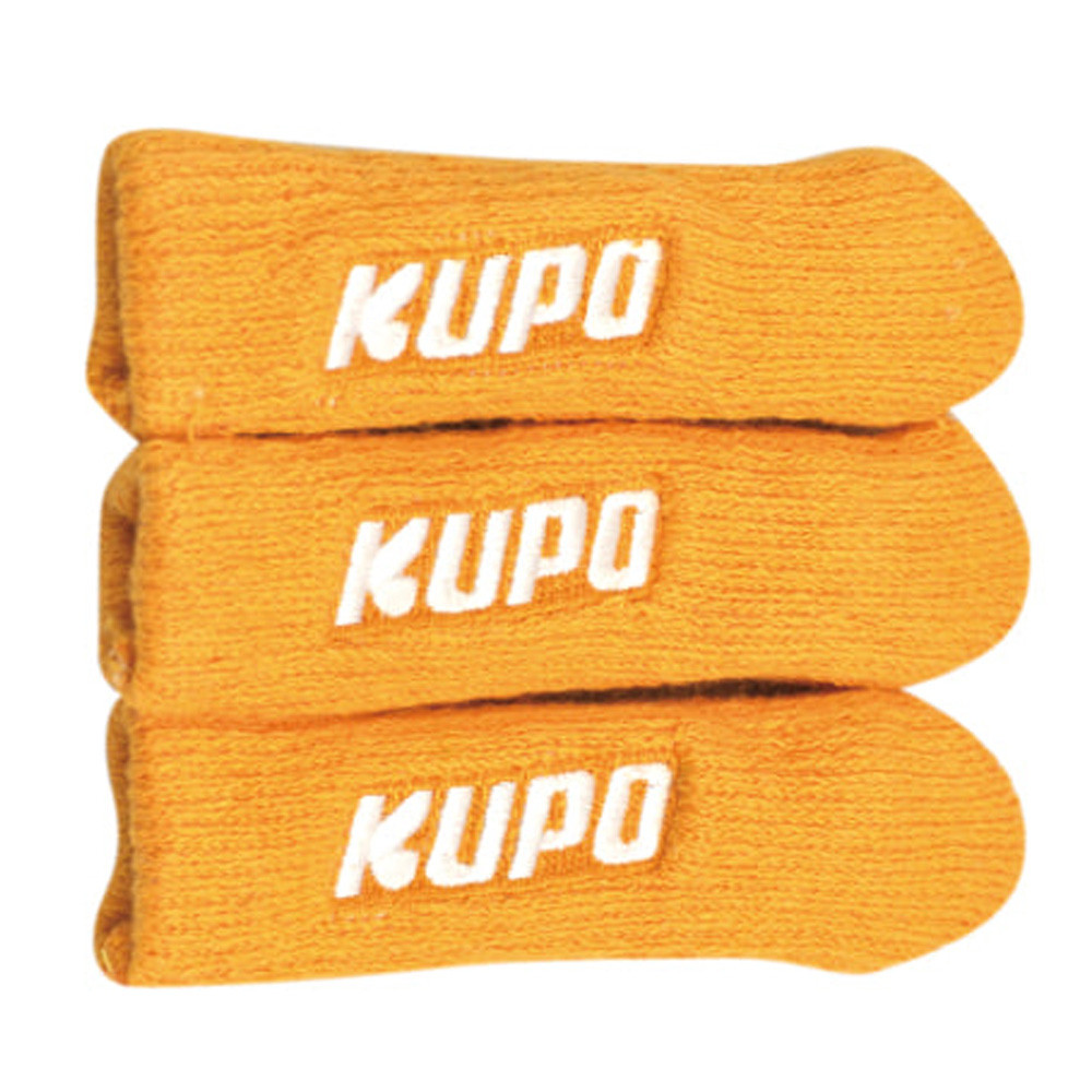 안전한 KUPO 카메라 조명 삼각대 스탠드 다리 보호대 3개 세트 오렌지 KS-0412OG - 상품 이미지