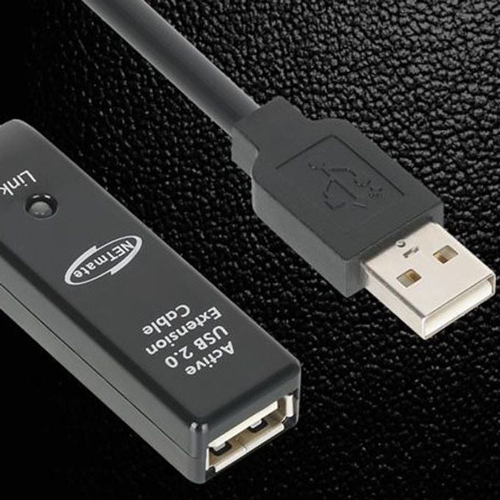 끊김없는 USB 2.0 리피터 신호 증폭 데이터 전송 연장 케이블 15m - 상품 이미지