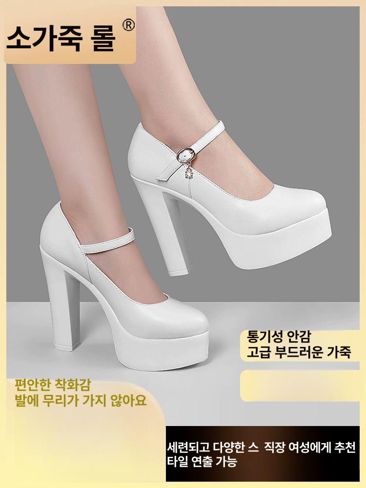 슈즈 스틸레토 모델 워킹신발 웨딩힐 가보시힐 드레스 - 상세 이미지 2
