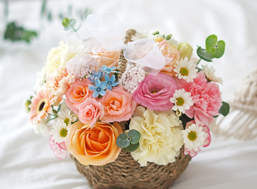 꽃바구니 생일 꽃다발 축하 선물 기념일 꽃배달 생화택배 판매처 상세 정보 이미지 1