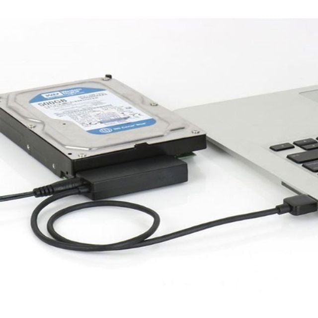 고속 전송 USB 3.1 Gen1 to SATA3 젠더 HDD SSD 외장 컨버터 - 상품 이미지