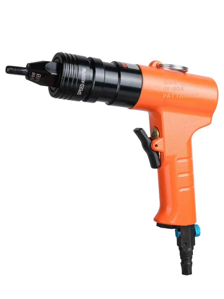 팝 너트 건 공압식 에어 인서트 리벳 너트 M3 볼트 체결 고속 3000RPM 산업용 블랙JY-802A M5 헤드 포함 - 상세 이미지 5
