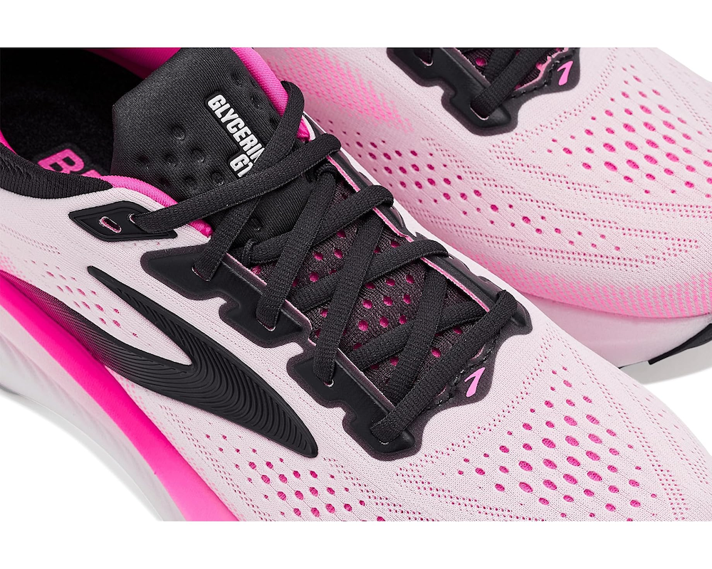 브룩스 Glycerin 23 여성 운동화 런닝화 White/Phantom/Cyber Pink - 상세 이미지 5