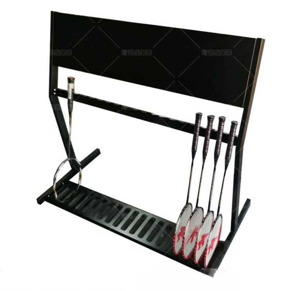 테니스채 거치대 테니스용품 진열 라켓 용 철제 다이 랙 - 상품 이미지
