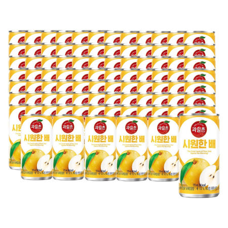과일촌 배 드링크 175ml 90캔