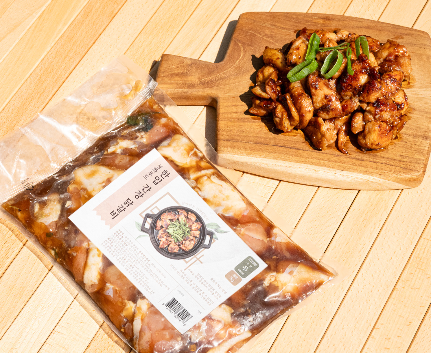 성화푸드 달수 한입 간장 춘천 닭갈비 밀키트 맛집 택배 1kg, 3개 - 상세 이미지 4