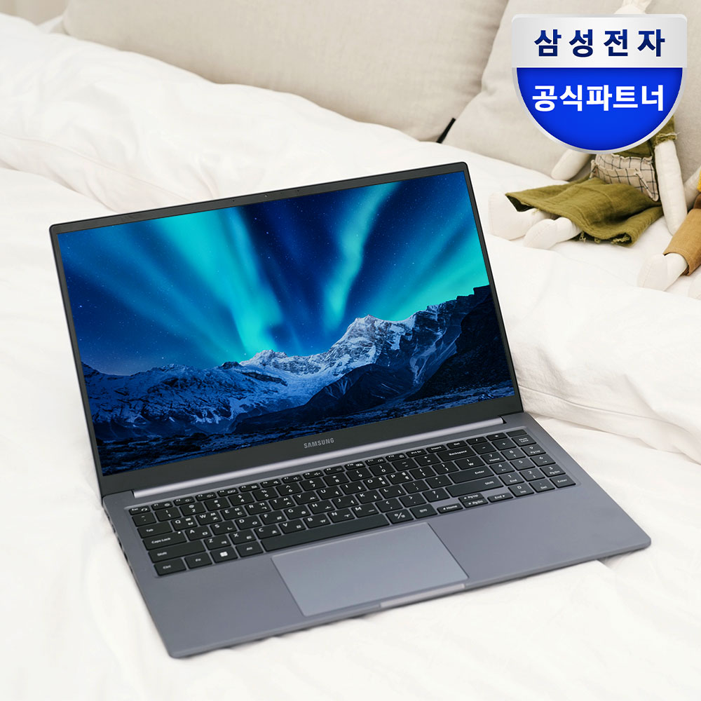 [포토리뷰 한컴+윈도우 할인] 삼성 갤럭시북4 NT750XGR-A51A 인텔 i5 그레이 사무용 노트북 제품 이미지