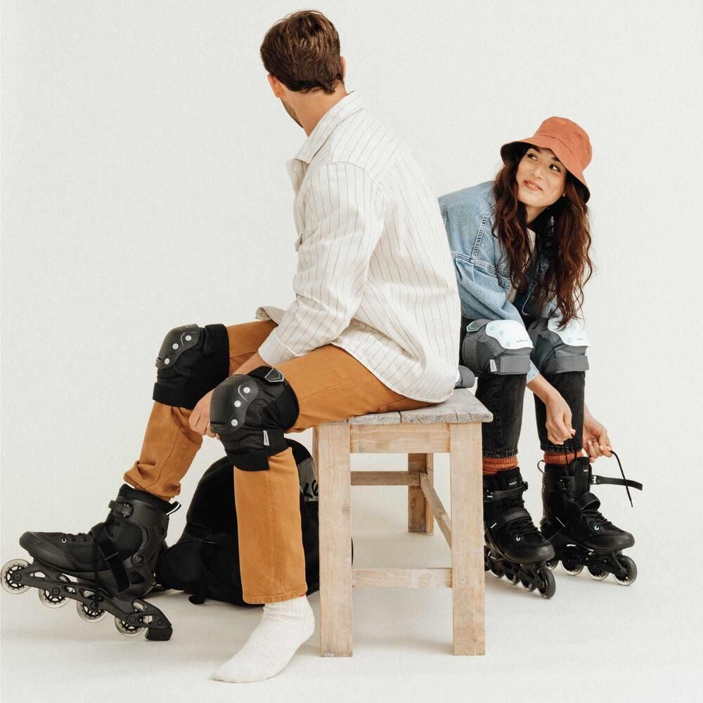 데카트론 오셀로 핏100 인라인스케이트 블랙 상품 이미지