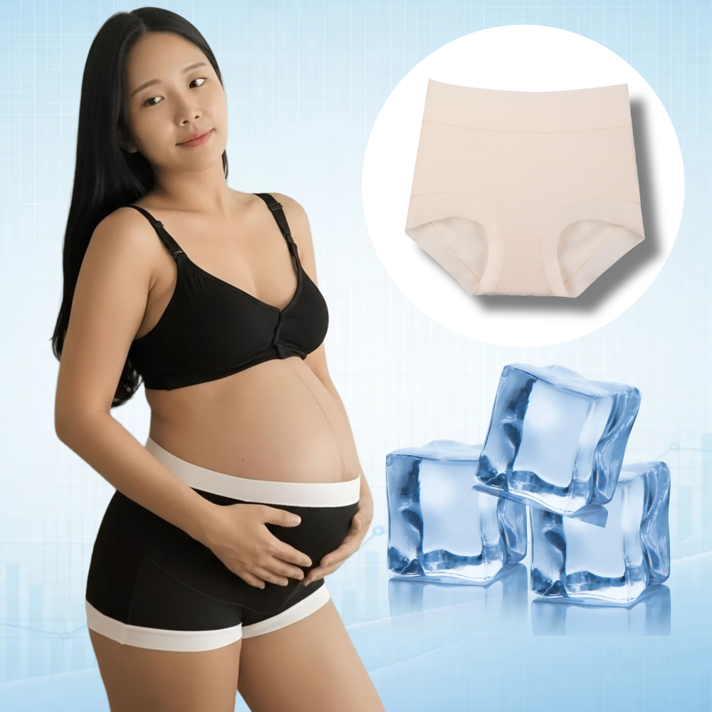 [원단검사완료] 여름 임산부팬티 인견 임산부속옷 면 모달 5장세트 빅사이즈 제품 이미지