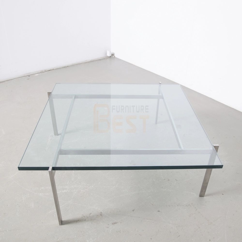천연 대리석 마블 80x80x35cm 화이트 사각 낮은 커피테이블 거실 소파테이블 고급 프레임 80x80 나사 없는 버전 - 상세 이미지 3