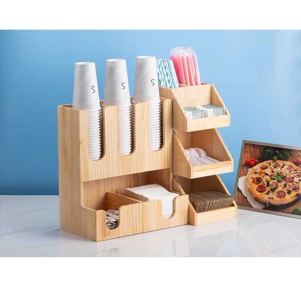 카페 일회용품 디스펜서 소모품 포장용 용 빨대 무인카페 - 상품 이미지