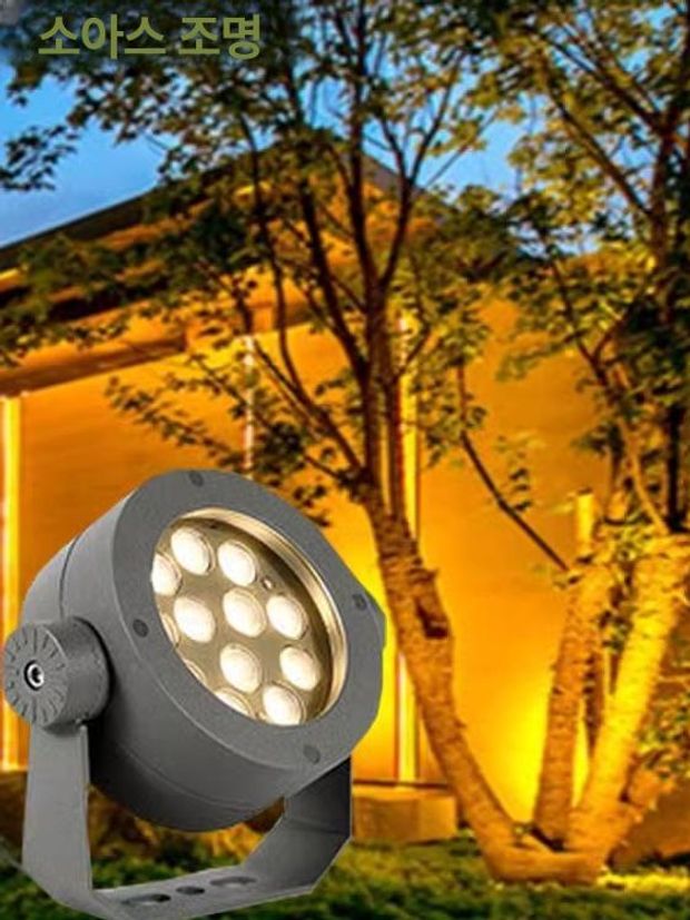 led 나무 조명 마당 바닥등 카페 펜션 투광등 라이트 트리전구 야외 전구 정원등 - 상세 이미지 4