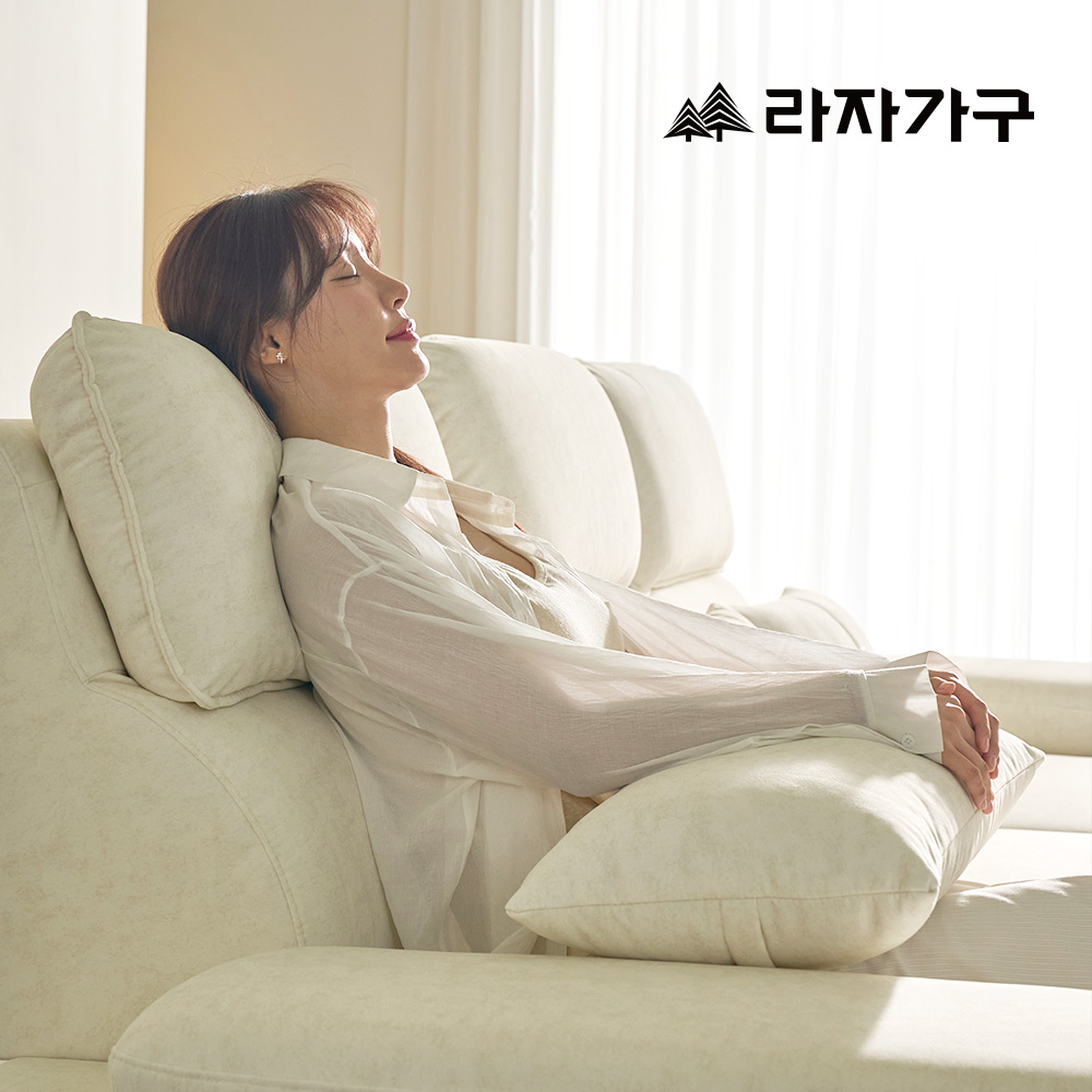 라자가구 코지아 전동 5인용 스윙 패브릭 모션 코너 소파 거실 라운지 탄탄한 푹신한 쇼파 이미지 6