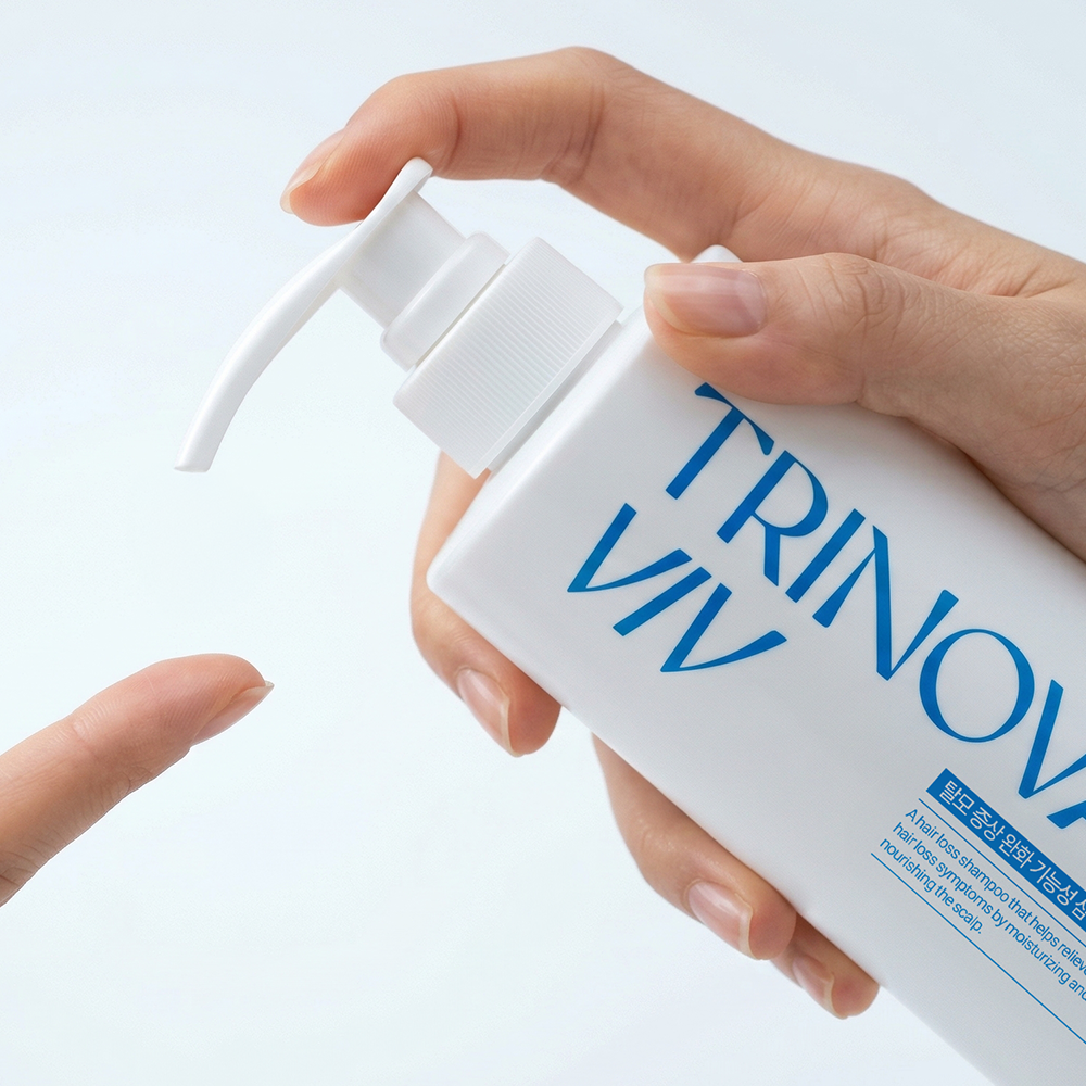 트리노바 비브 탈모 증상 완화 기능성 샴푸 500ml 산뜻하고 개운한 데일리 두피케어 - 상세 이미지 3