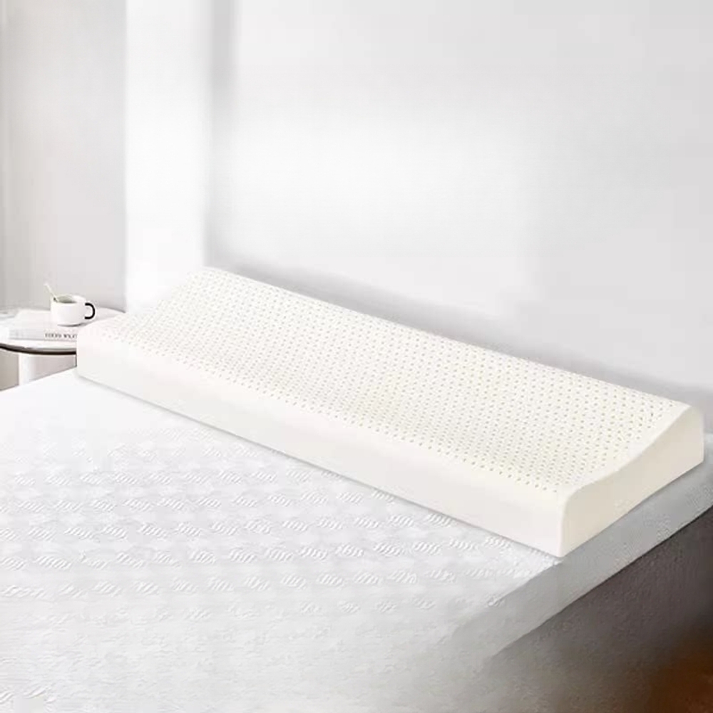 타이마사지 라텍스 롱기장 180x40cm 천연 통기성 미용 타투 스파 인체공학 베개 - 상품 이미지