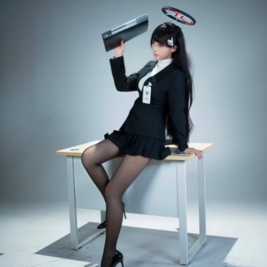 블루 아카이브 츠카츠키 리오 의상 코스프레 코스튬 - 상세 이미지 3