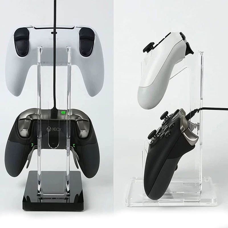 조이패드 거치대 게임패드 조이스틱 선반 브라켓 PS5 PS4 투명-싱글 레이어 - 상세 이미지 3
