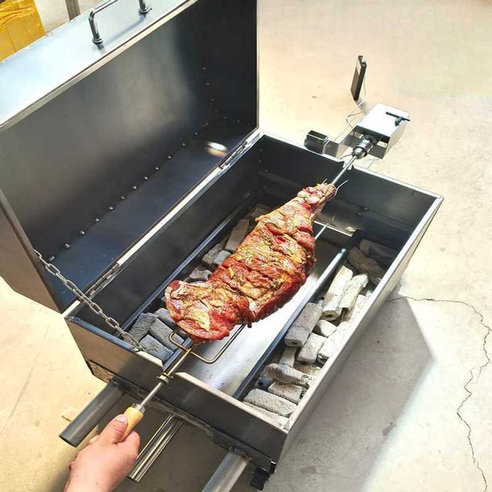 업소용 회전 통구이 무연 스토브 용 바베큐 양고기 그릴 - 상품 이미지