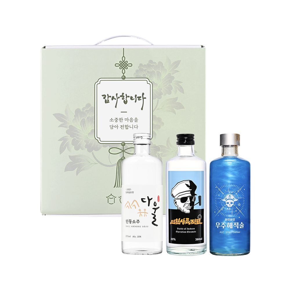 감사 3본입선물세트 인천밤에디션 명절 설날 추석 가정의달 어버이날 스승의날 - 상세 이미지 2