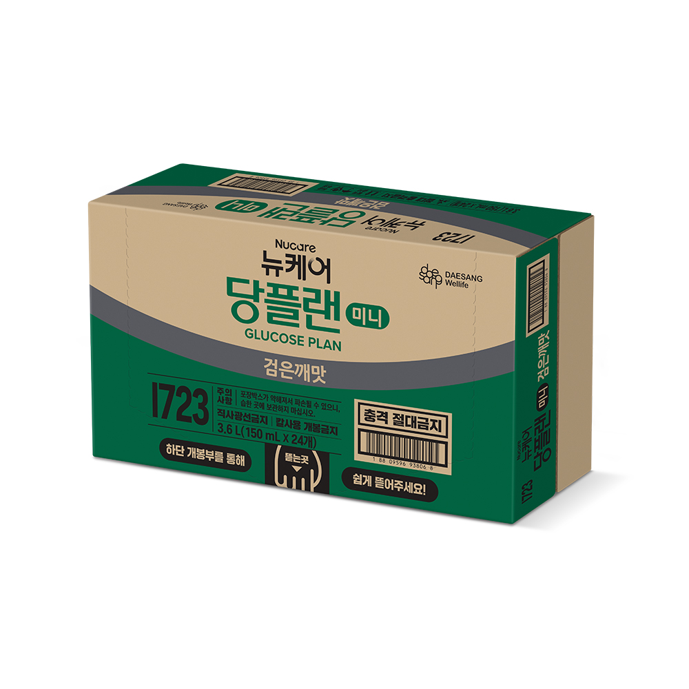 뉴케어 당플랜 미니 검은깨맛 150 mL 24팩 당뇨영양식 이미지 3