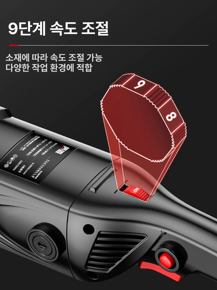 회전 철브러쉬 바닥 충전식 전동솔 녹제거 대형 강철 와이어 휠 1개 - 상세 이미지 4