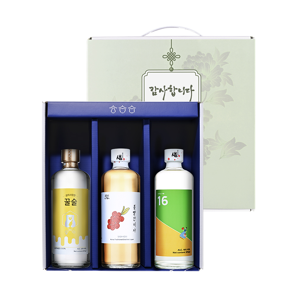 감사 3본입선물세트 달콤에디션 명절 설날 추석 가정의달 어버이날 스승의날 - 상세 이미지 3