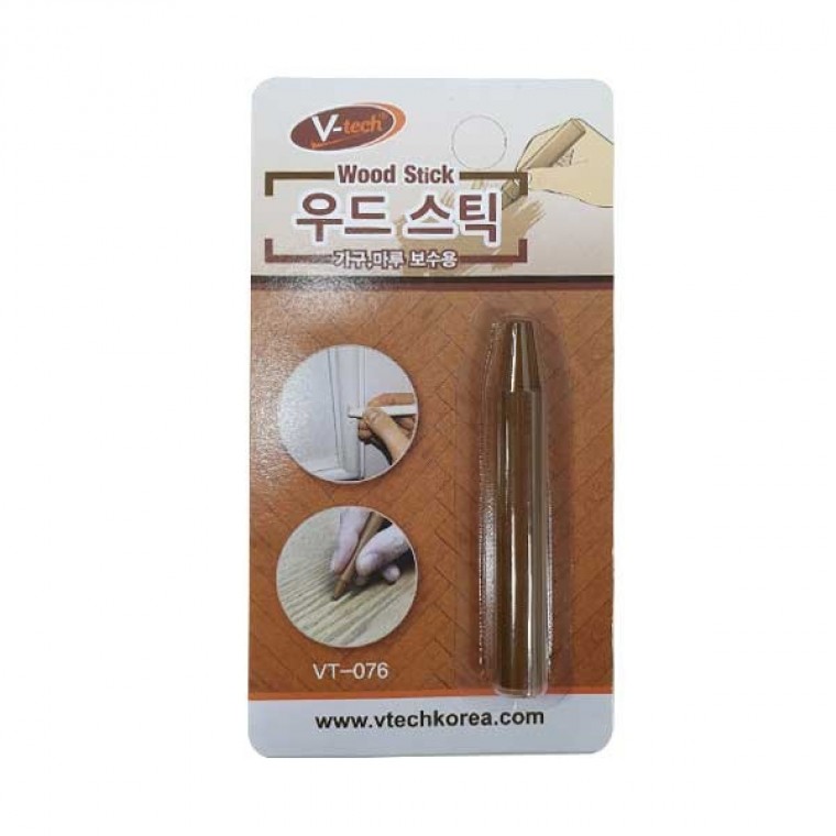 가구 보수 마루 목재 우드 스틱 6호 어두운갈색 원목 나무 - 상품 이미지