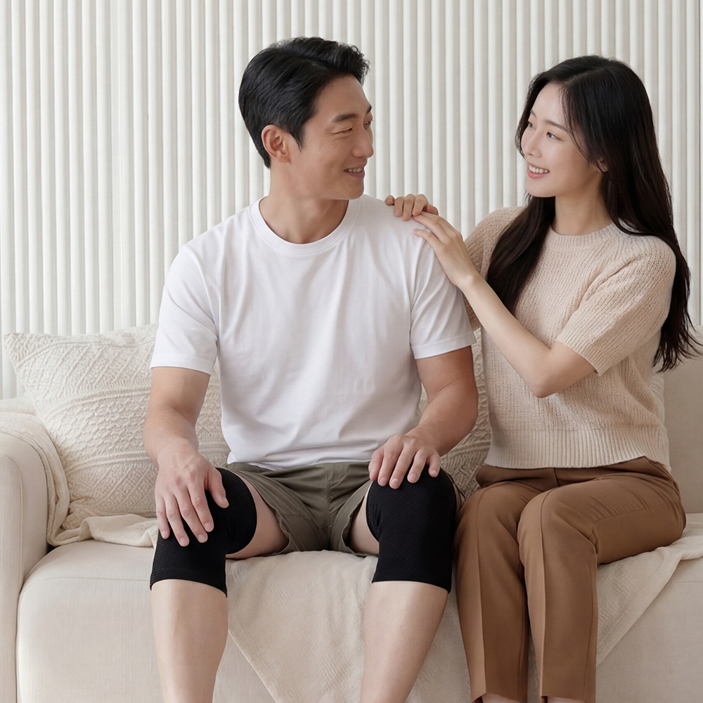 닥터코어런 블락 시니어무릎보호대 노인아대 부모님 걷기 - 상세 이미지 3