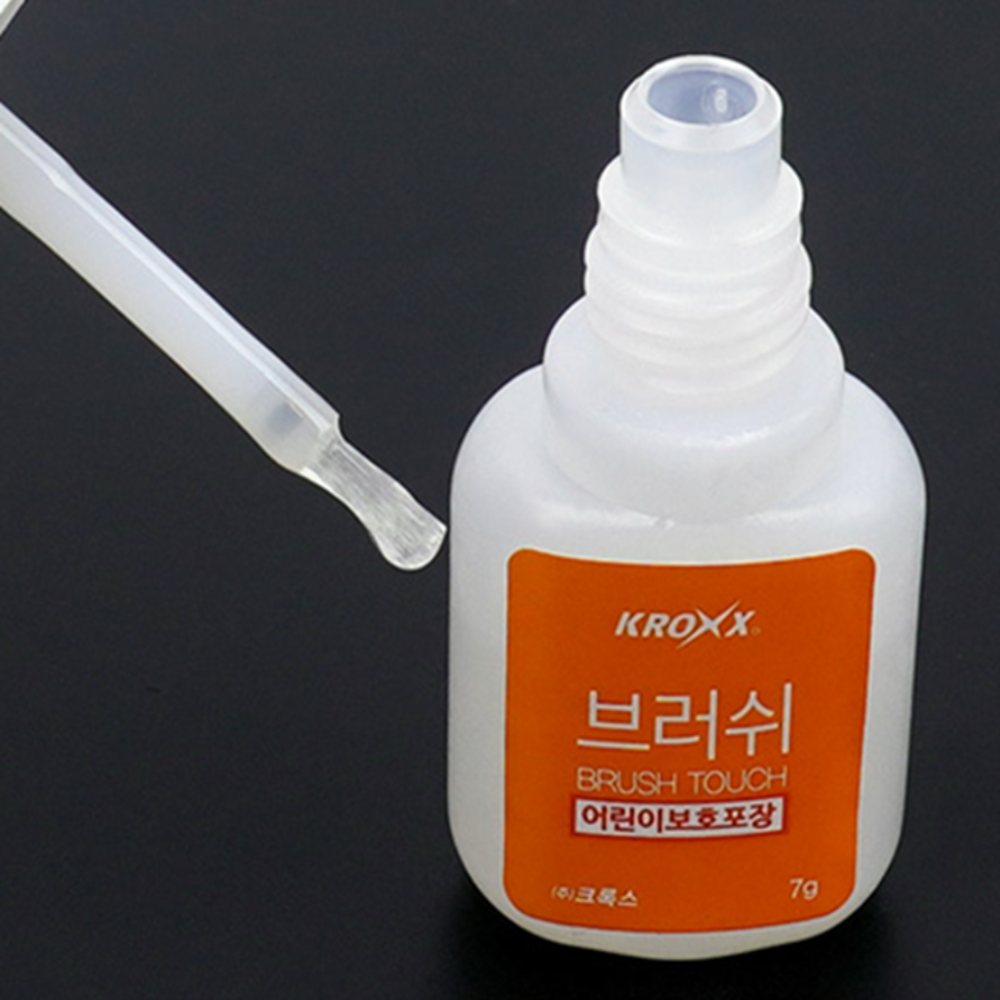 인기픽 국산 순간접착제 브러쉬터치 7g 도자기접착 강력접착제 플라스틱접착 - 상품 이미지