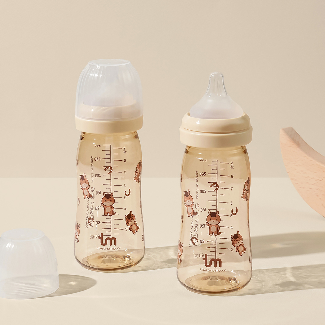 토비앤몰리 신생아 PPSU 아기 배앓이 방지 젖병 (젖꼭지 포함) 마리 280ml, 2개 - 상세 이미지 3