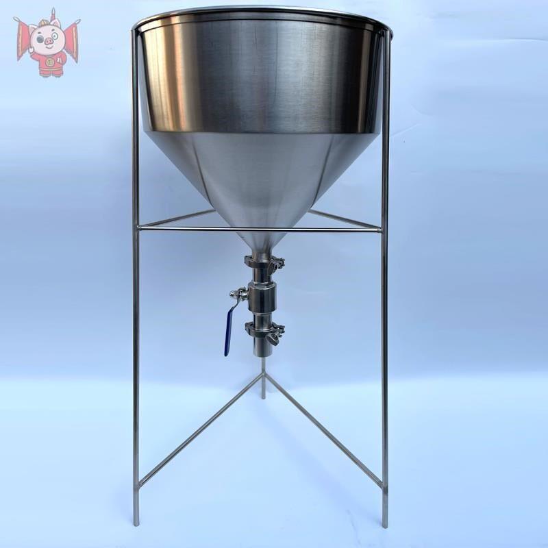 대형 호퍼 초대형 40l 분배기 스텐 업소용 깔때기 30l 소분용 산업용 자바라 대구경 - 상세 이미지 5