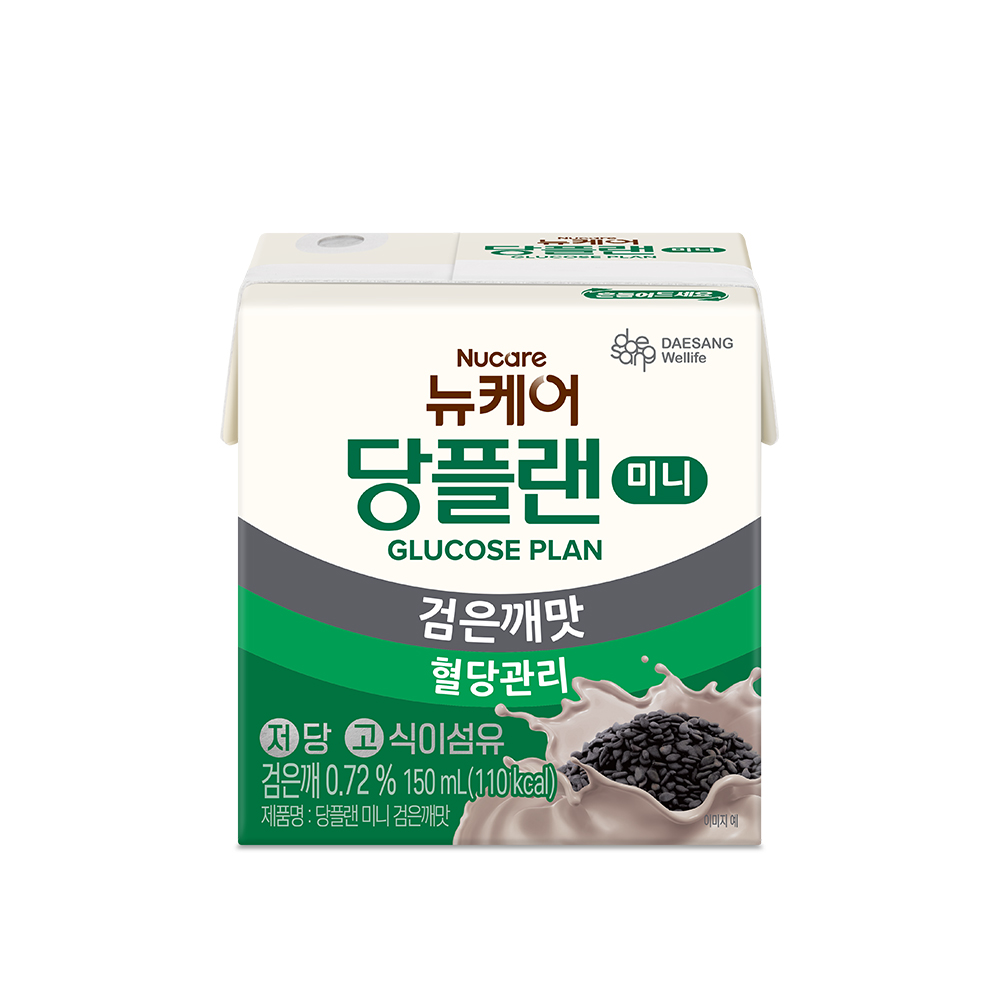 뉴케어 당플랜 미니 검은깨맛 150 mL 24팩 당뇨영양식 이미지 2