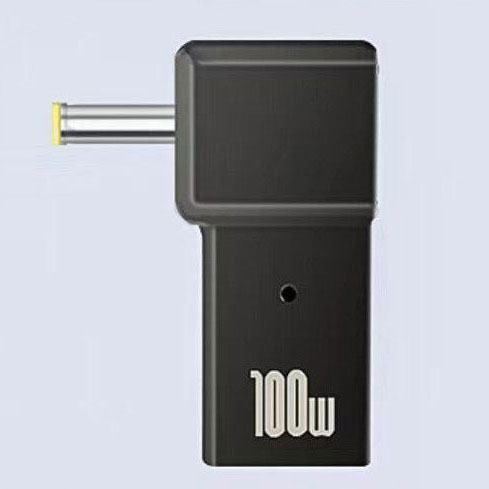 C타입 to 100W DC 노트북 변환 젠더 충전 컨버터 외경 내경 5.0/1.0mm - 상품 이미지