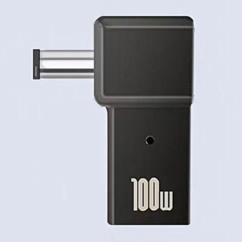 C타입 to 100W DC 노트북 변환 젠더 충전 컨버터 외경 내경 7.4/5.0mm HP - 상품 이미지