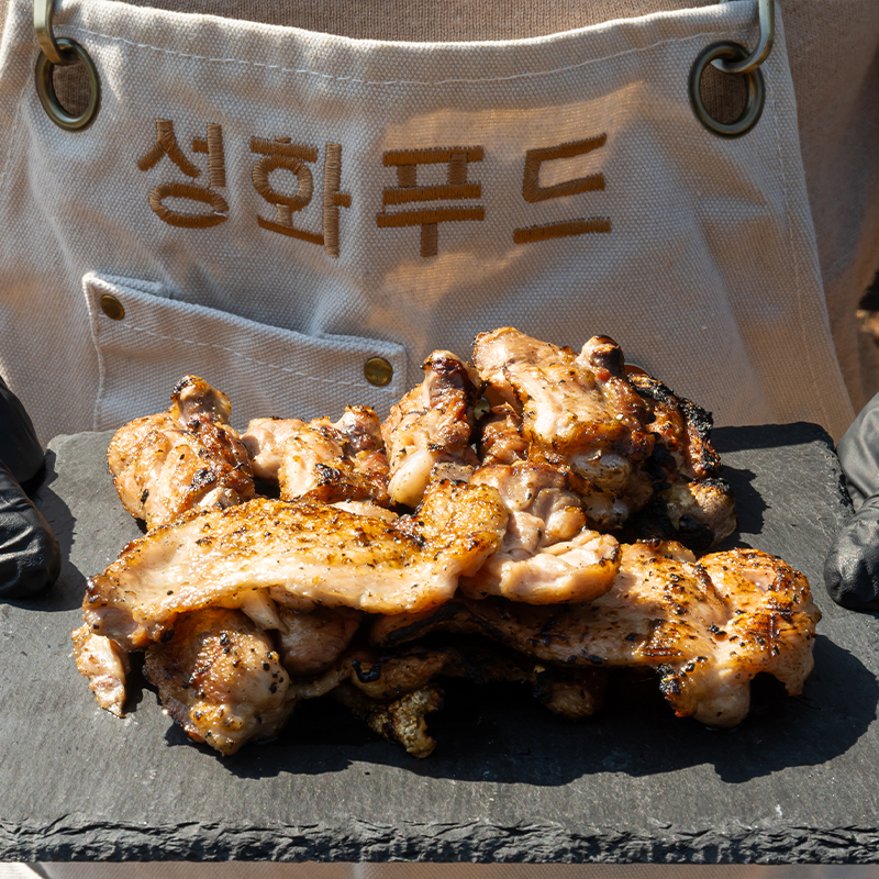 춘천 달수 닭다리살 허브솔트닭갈비 1kg, 1팩 (3-4인분) 캠핑용 닭갈비 밀키트 맛집 - 상세 이미지 3