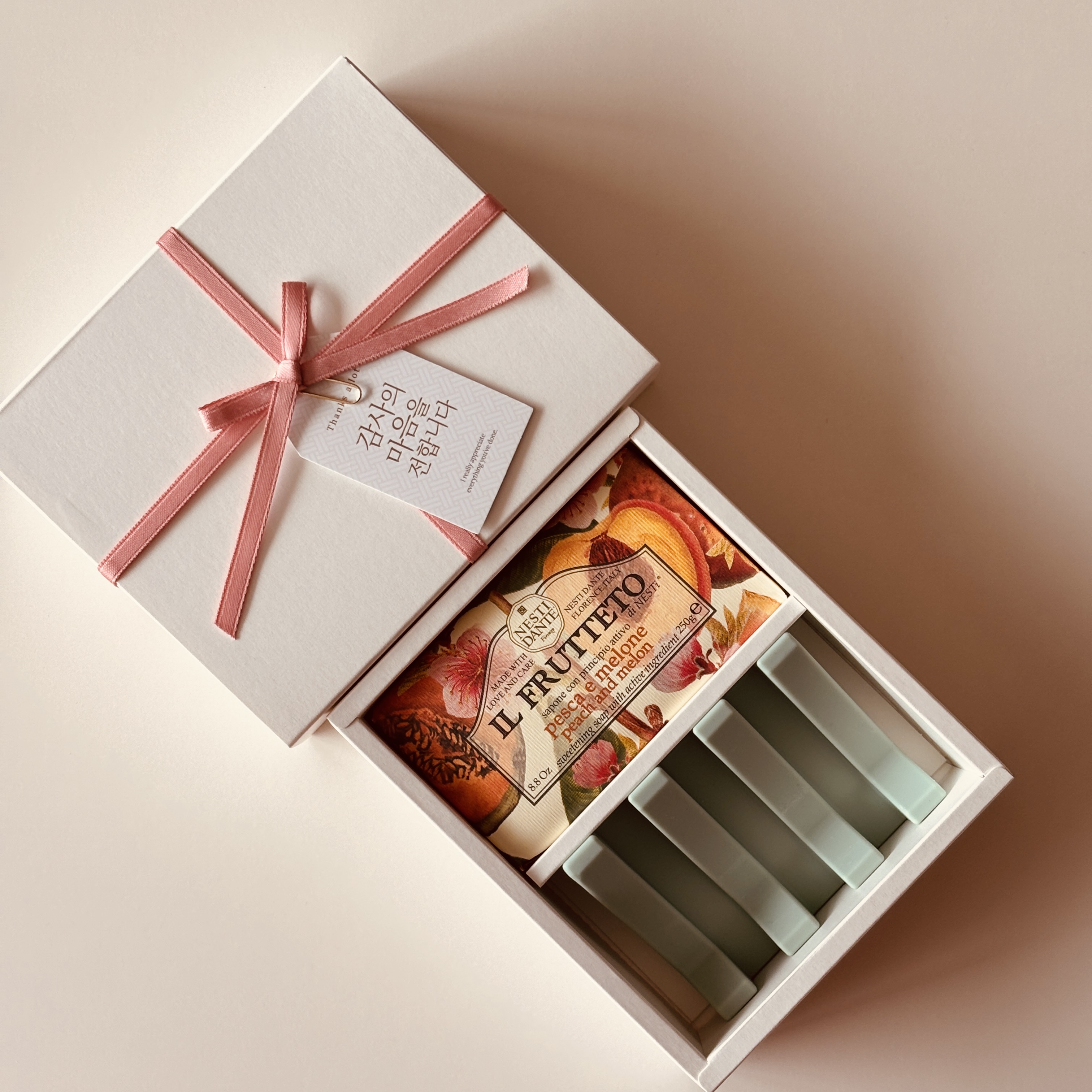 네스티단테 천연비누 수제 향수비누 모낭염 약산성 세안 사이프러스 골드 블랙 퇴사선물 답례품 - 상세 이미지 3