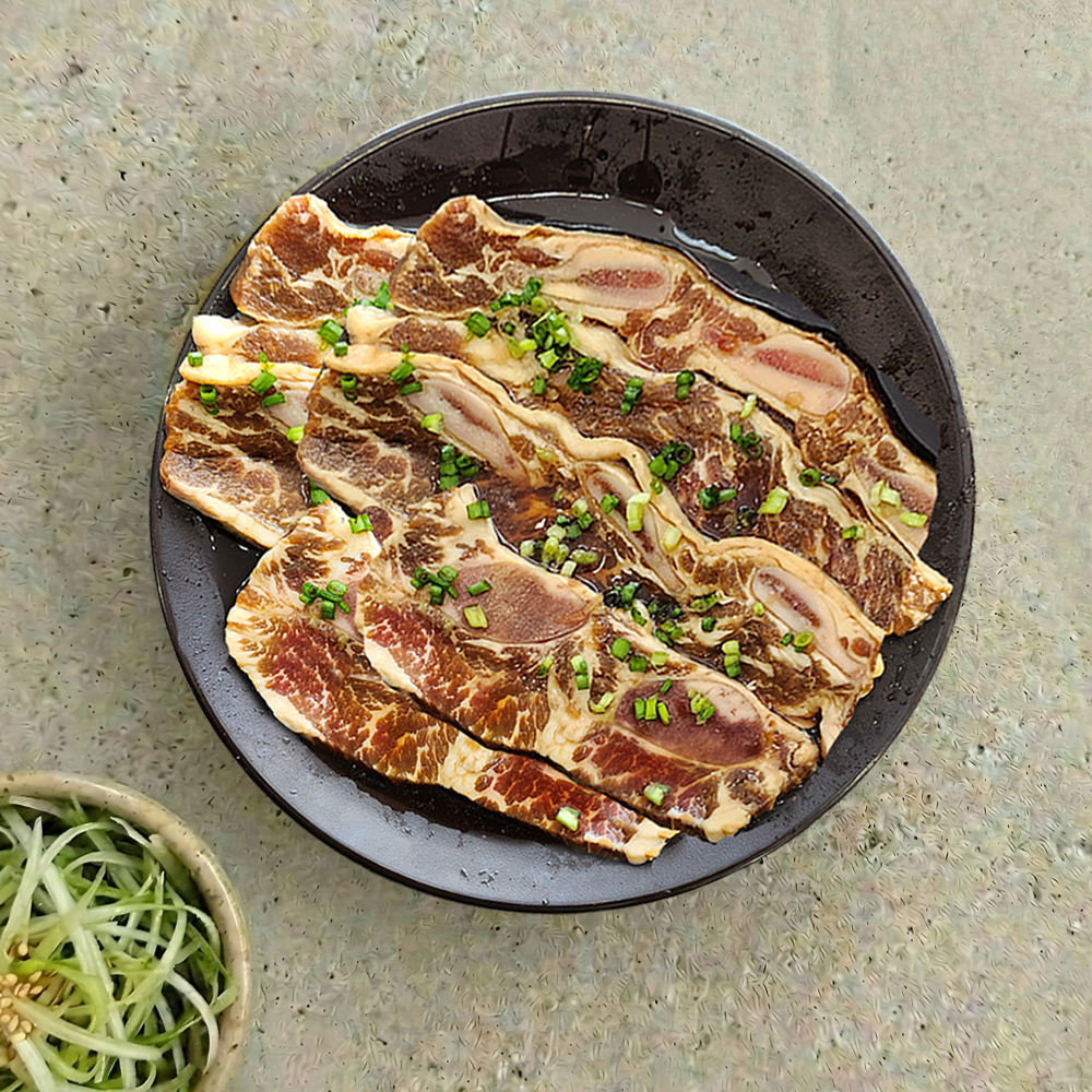 갈비아저씨 수제 양념 LA갈비 꽃갈비 600g, 1개 - 상품 이미지