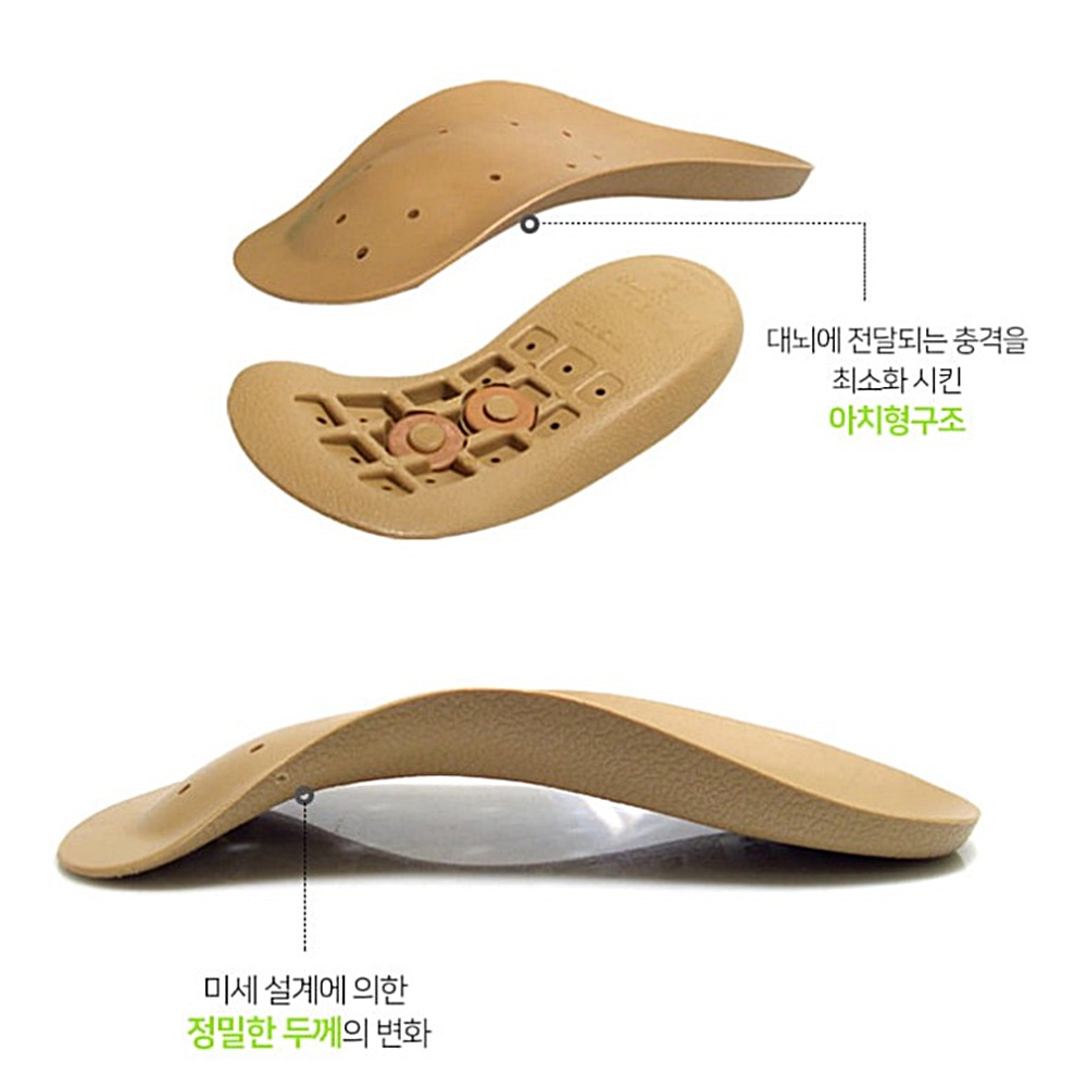 아치깔창 기능성 평발 자세교정 오다리 인솔 박대표마켓 - 상세 이미지 2