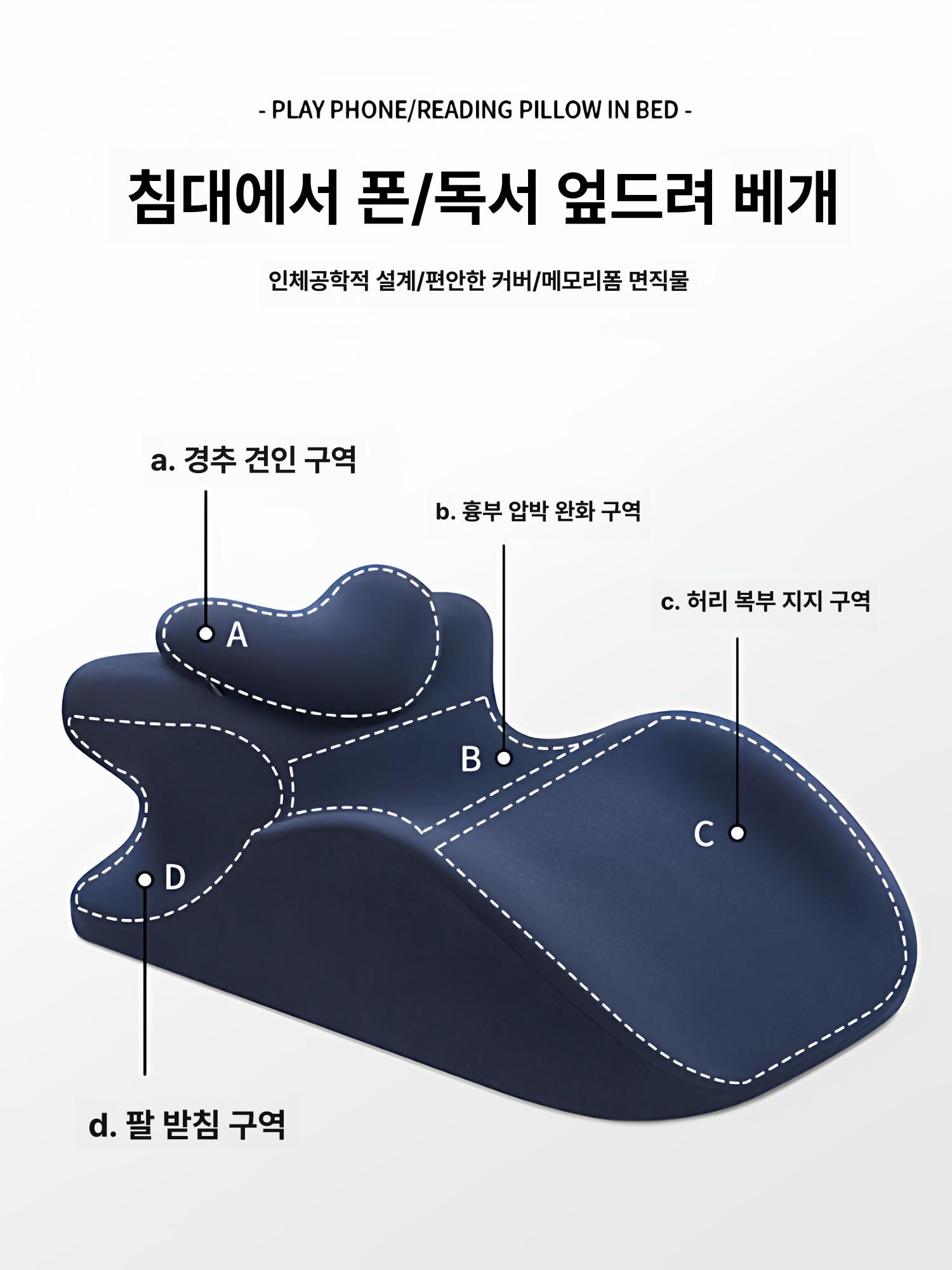 허리 스트레칭 운동 기구 굽은등 등펴는 교정기 자세 허리스트레칭 지압 어깨 - 상세 이미지 2