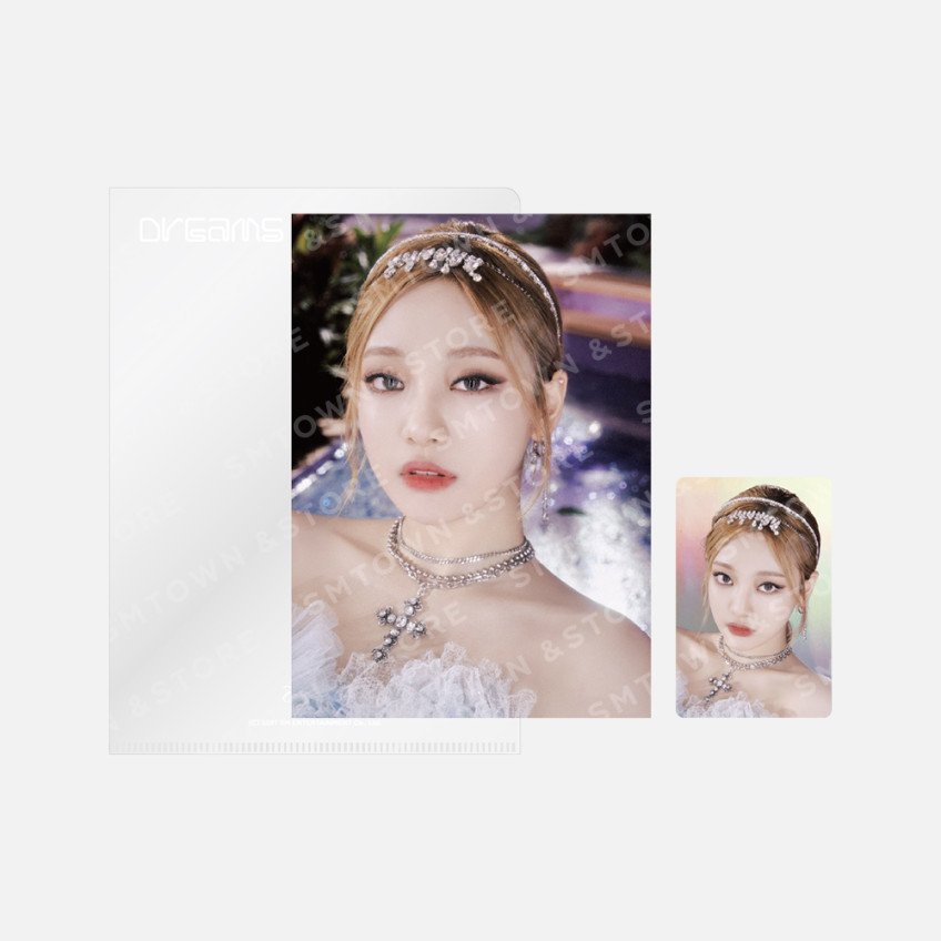 aespa Dreams Come True Postcard + Hologram Photocard Set