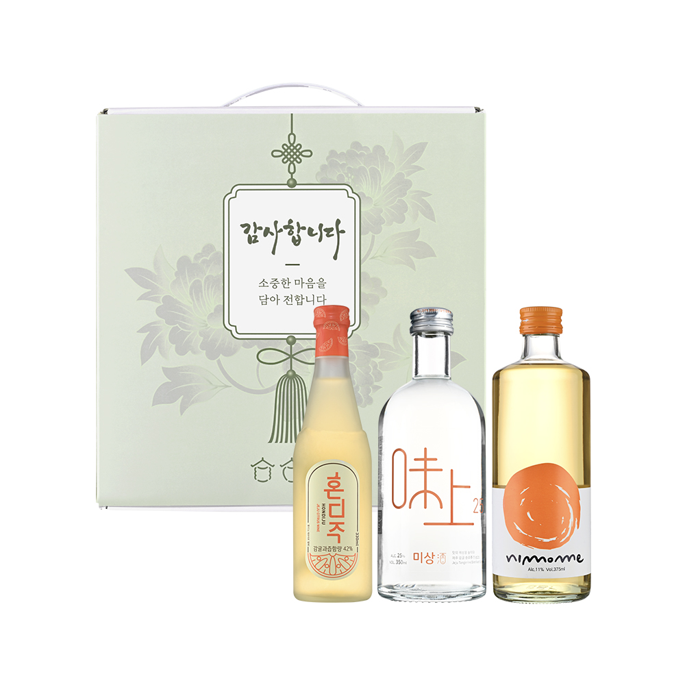 감사 3본입선물세트 제주감귤에디션 명절 설날 추석 가정의달 어버이날 스승의날 - 상세 이미지 2