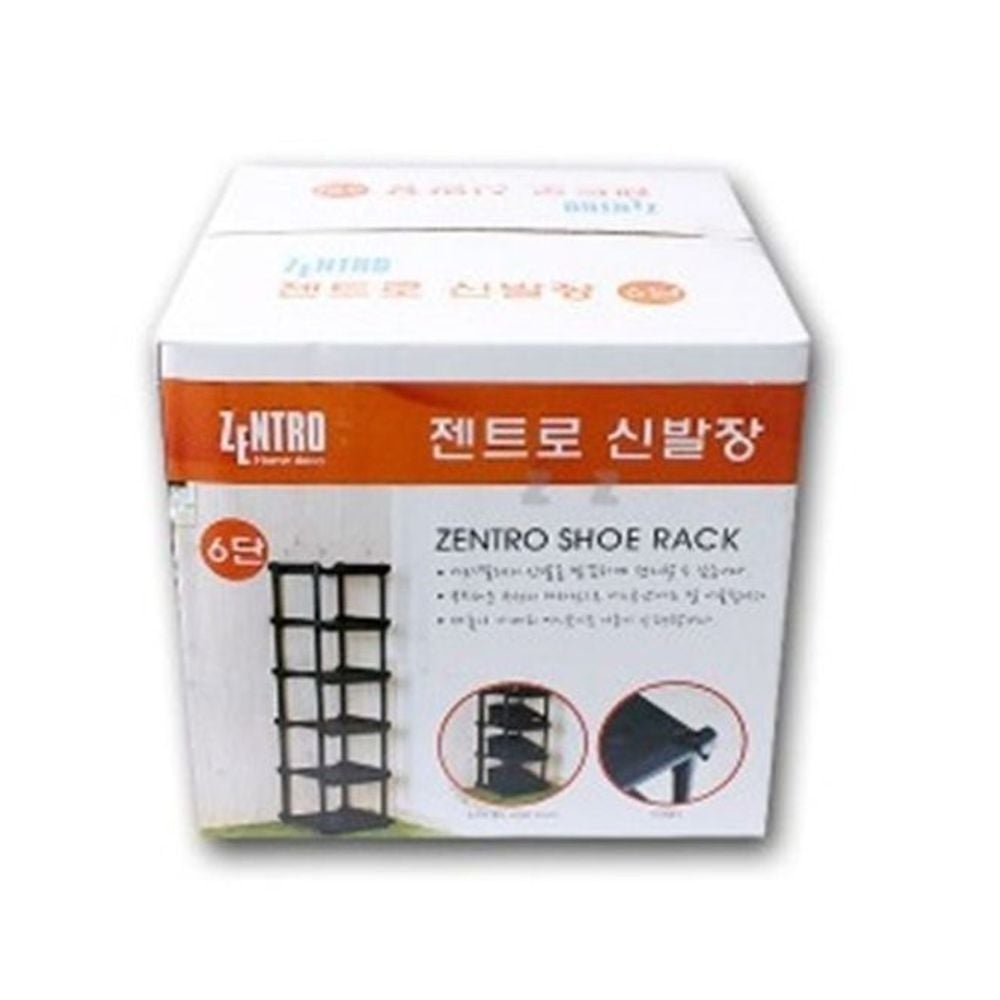현관 8단 조립식 신발장 슈즈렉 신발 정리 선반 보관함 - 상품 이미지
